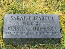 Sarah Elizabeth <I>Tuck</I> Thompson 