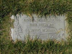 Anna Mae <I>Hudson</I> Curtis 