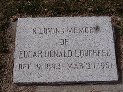 Edgar Donald Lougheed 