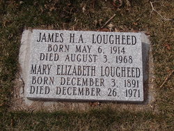 Mary Elizabeth <I>Stringer</I> Lougheed 