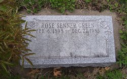 Rose Mary <I>Senner</I> Green 