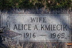Alice A. <I>Holovchenko</I> Kmiecik 