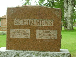 Martha L <I>Schmidt</I> Schimmens 