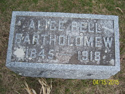 Alice M. <I>Bell</I> Bartholomew 
