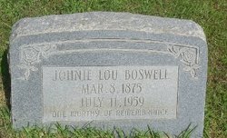 Johnie Lou Boswell 