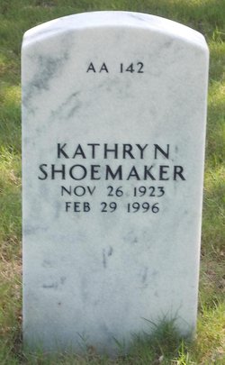 Kathryn Avis <I>Fitzpatrick</I> Shoemaker 