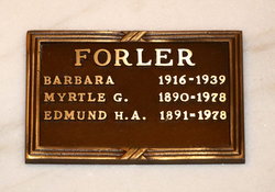 Barbara A Forler 