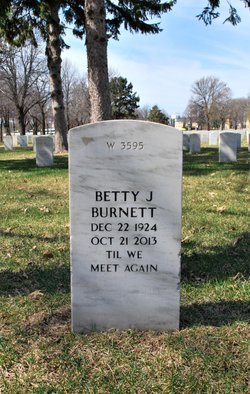Betty Jane <I>Fischer</I> Burnett 
