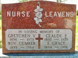 Ethelinda Grace Daisy <I>Nurse</I> Leavens 