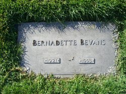 Bernadette Theresa <I>O'Grady</I> Bevans 