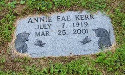Annie Fae Kerr 