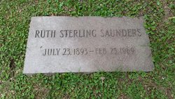 Ruth <I>Sterling</I> Saunders 
