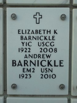 Elizabeth Kathryn <I>Sabel</I> Barnickle 