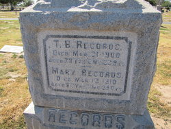Mary <I>Short</I> Records 