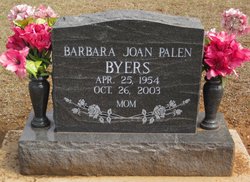 Barbara Joan <I>Palen</I> Byers 