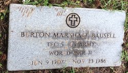 Burton Marshall “Bert” Bausell 