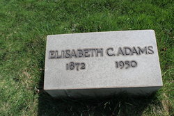 Elizabeth C <I>Carlton</I> Adams 