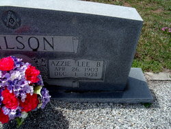 Azzie Lee <I>Booth</I> Wilson 
