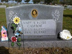 Mary Evelyn <I>Ezell</I> Gamboe 