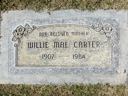 Willie Mae <I>Ashcraft</I> Carter 