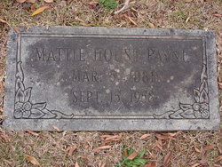 Mattie A. <I>House</I> Payne 