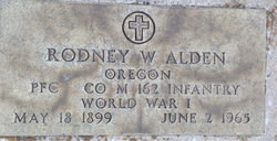 Rodney Whittemore Alden 