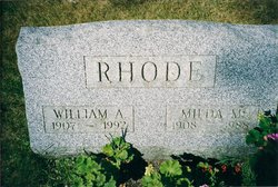William Anthony Rhode 