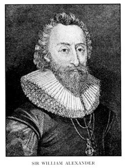 Sir William “1st Earl of Stirling” Alexander 
