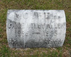 Janie H. <I>Utley</I> Allen 