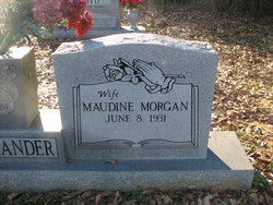 Maudine <I>Morgan</I> Alexander 