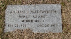 Adrian R Wadsworth 