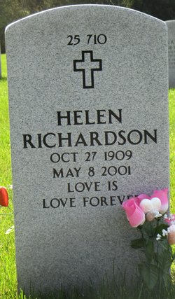 Helen May <I>Adams</I> Richardson 