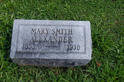 Mary <I>Smith</I> Alexander 