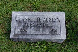 Jeannette <I>Austen</I> Alexander 