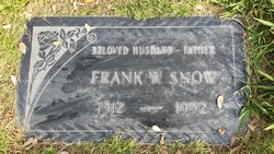 Frank W. Snow 