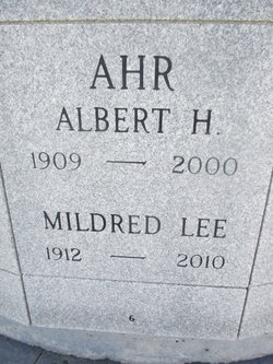 Albert Howard Ahr 