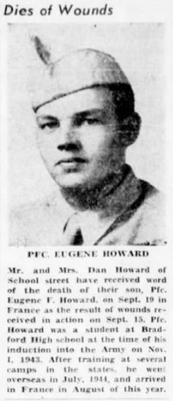 PFC Eugene Francis Howard 