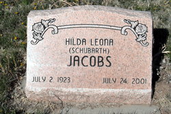 Hilda Leona <I>Schubarth</I> Jacobs 