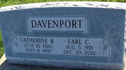 Catherine B. <I>Degand</I> Davenport 