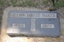 Selma Louise <I>Horstmeyer</I> Baker 