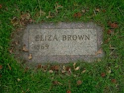 Eliza <I>Walker</I> Brown 