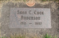 Sara C <I>Cook</I> Anderson 