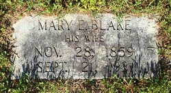 Mary Elizabeth <I>Beane</I> Blake 