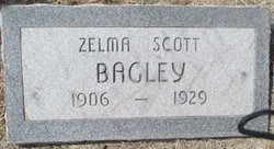 Zelma Rosetta <I>Scott</I> Bagley 