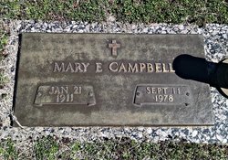 Mary Elizabeth <I>Gilkey</I> Campbell 