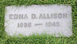 Edna <I>Davis</I> Allison 
