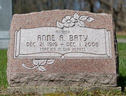 Anne A <I>Speen</I> Baty 