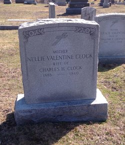 Nellie Helen <I>Valentine</I> Clock 