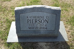 Katherine “Kit” <I>Durham</I> Pierson 