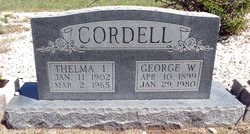 George Wesley Cordell 